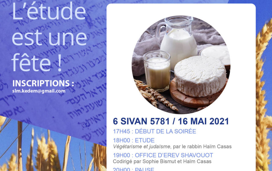 Présenter le programme de Shavouot